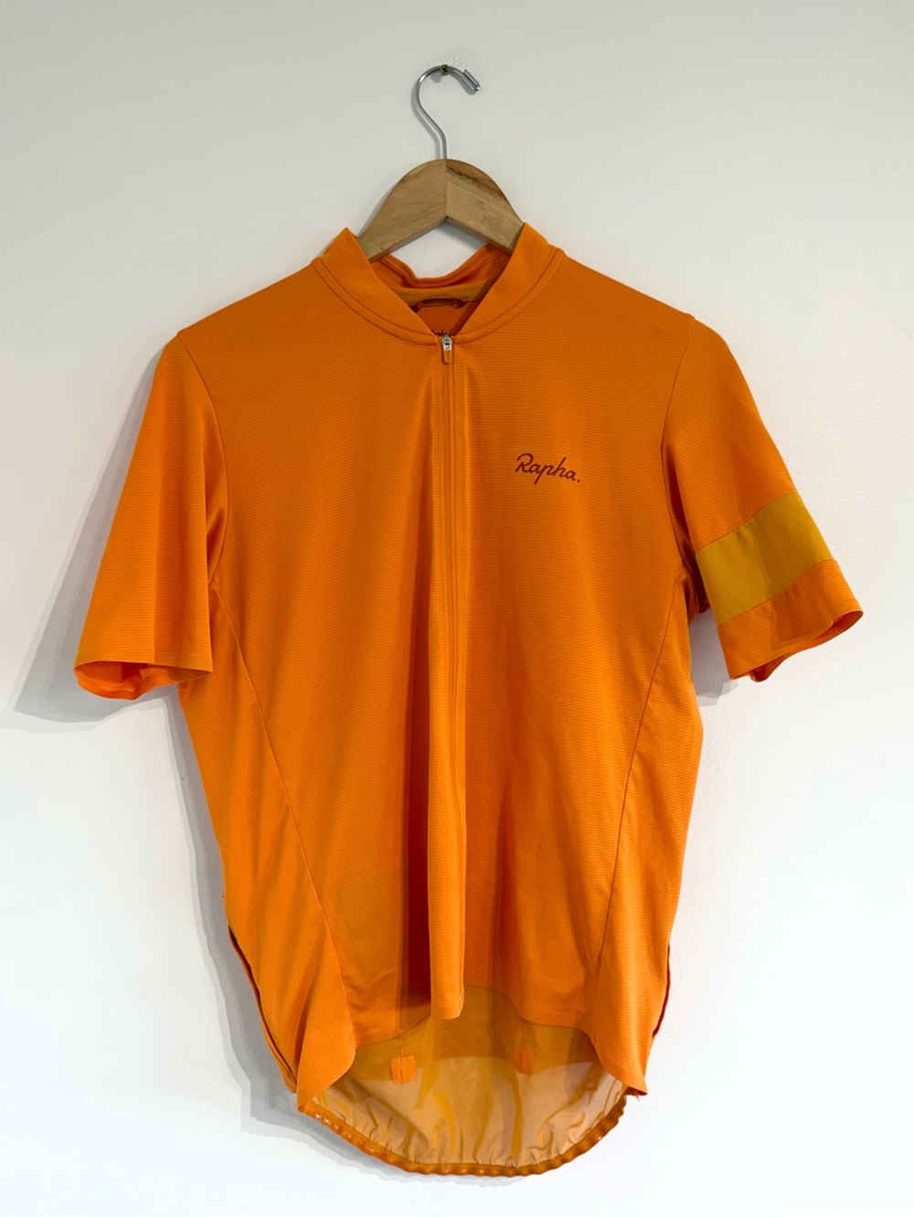 Rapha Classic Flyweight Jersey Orange Short Sleeve Cycling biking